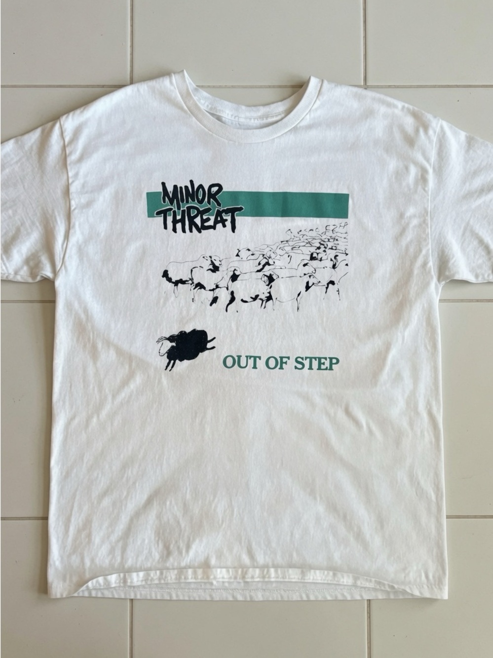 Minor Threat "Out Of Step" Graphic Tee